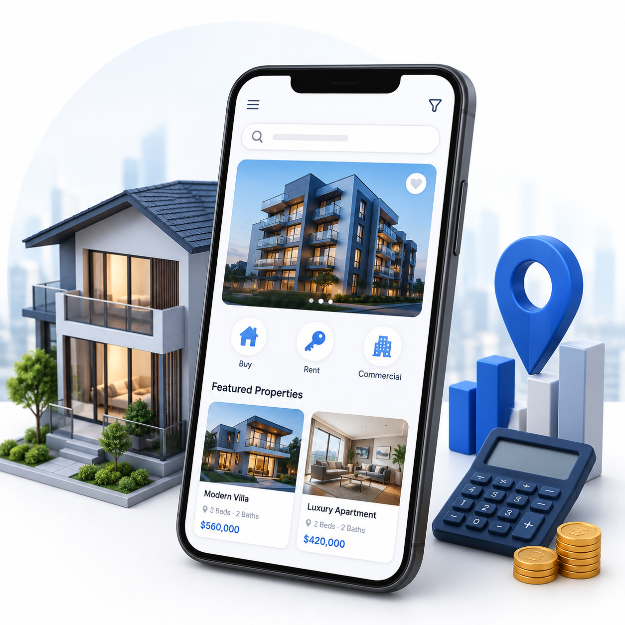 Real Estate App Development in 2026: Types, Must-Have Features & Cost Breakdown