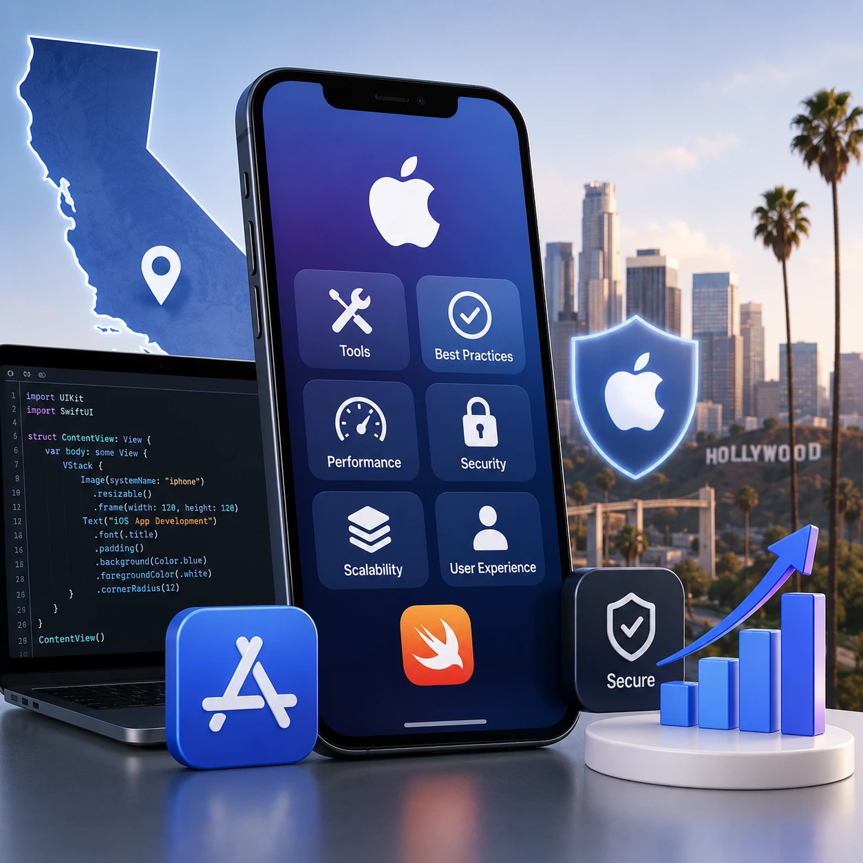 iOS App Development Services in California: Best Practices, Tools & Benefits