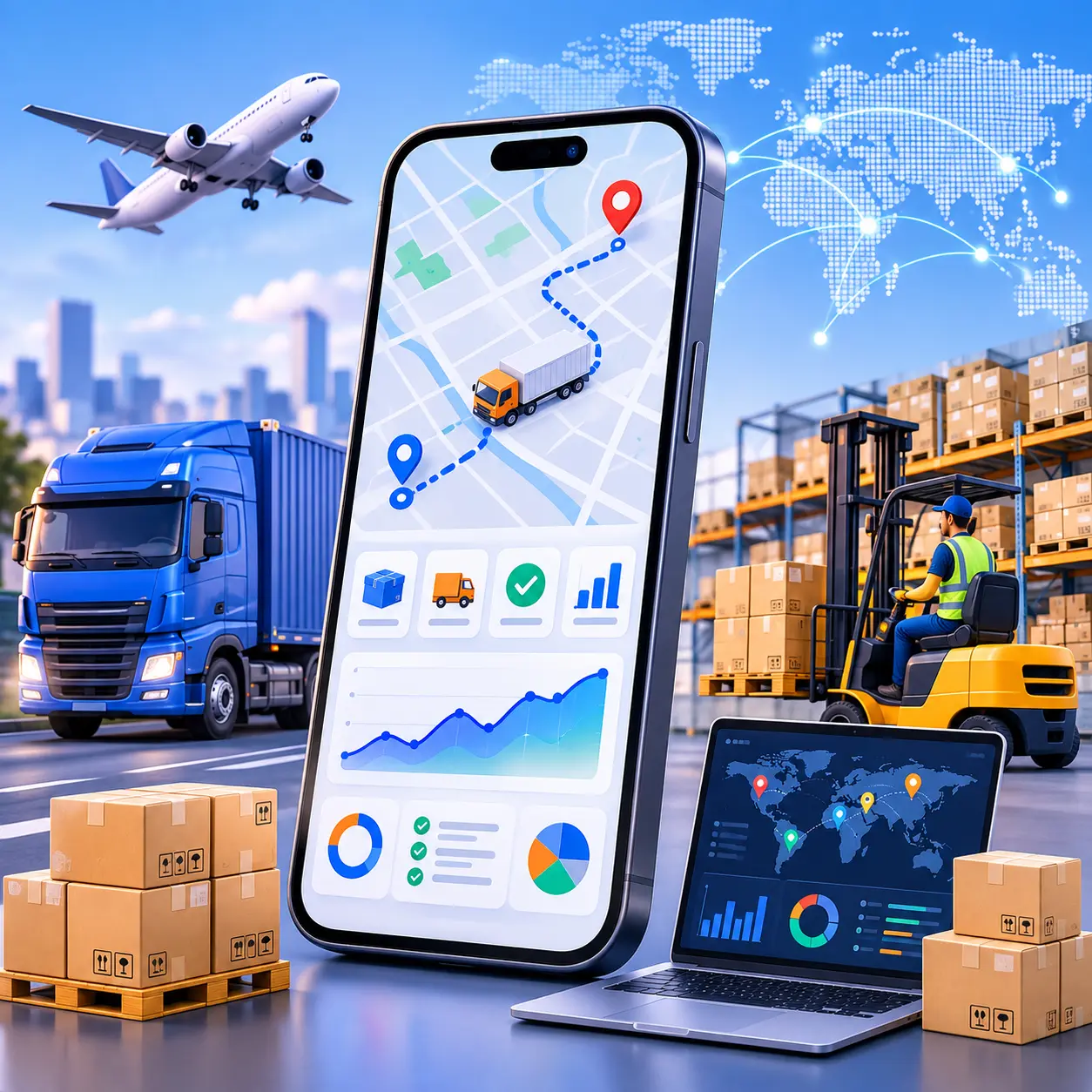 Logistics App Development Cost in 2026: Full Breakdown, Key Factors & Real Estimates