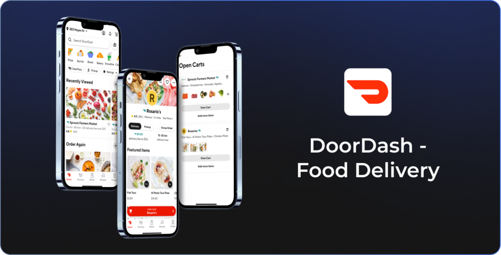 Cost to Build a DoorDash App (Food Delivery)