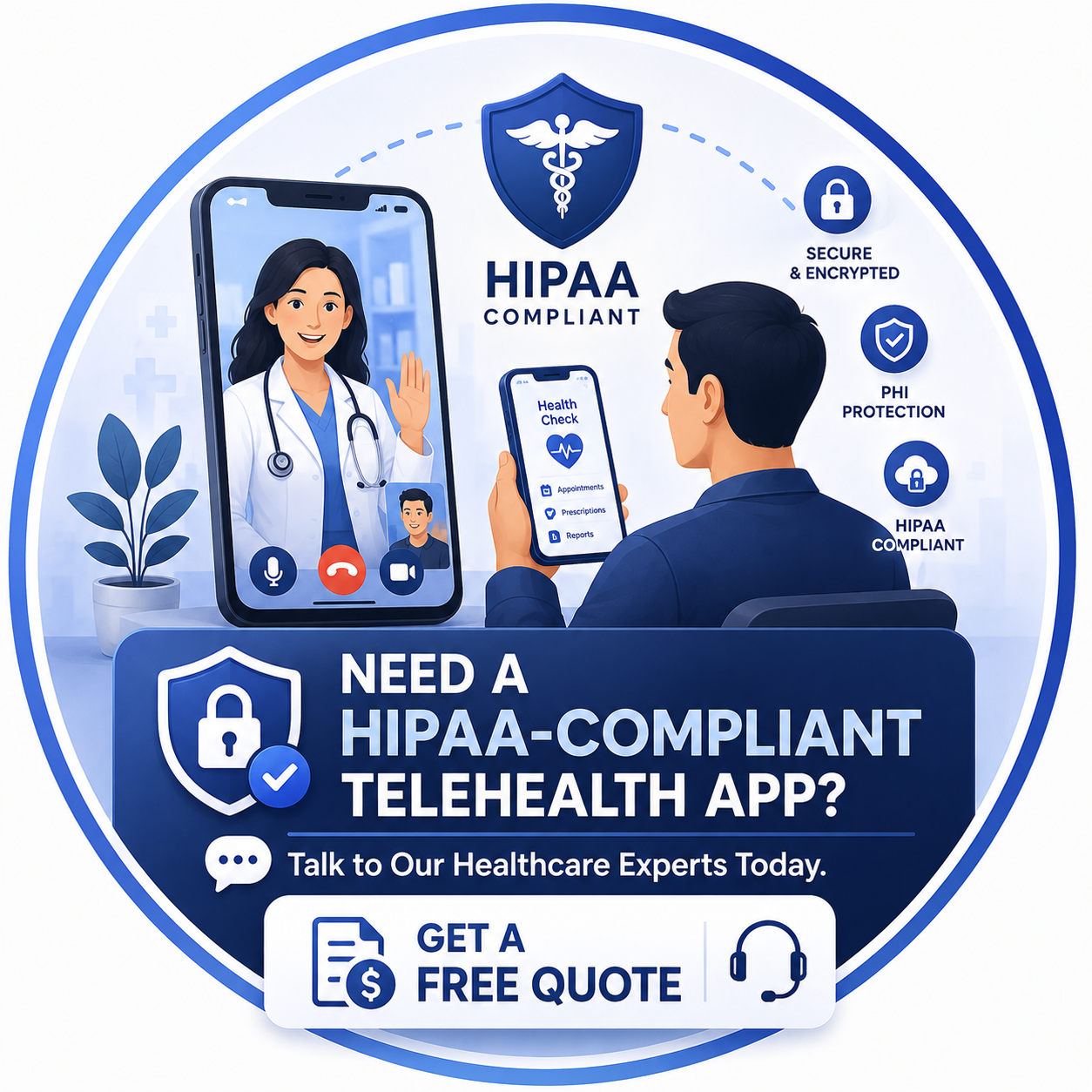 How We Built a HIPAA-Compliant Telehealth App in 90 Days — BlackTherapy Case Study