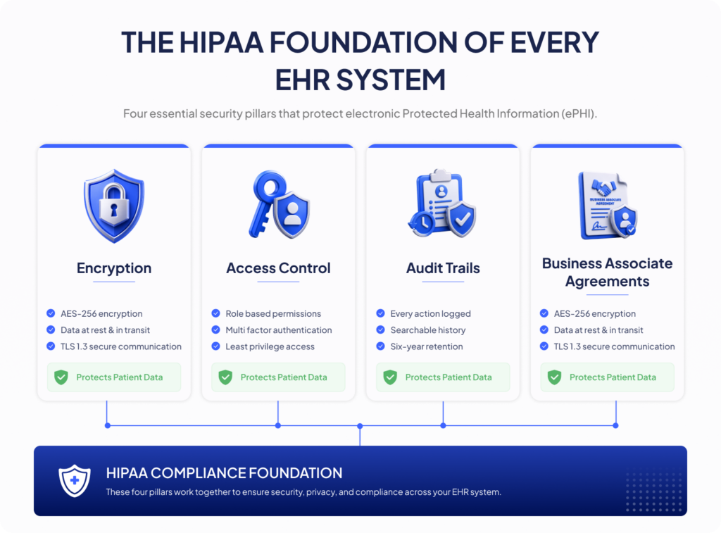 THE HIPAA FOUNDATION OF EVERY EHR SYSTEM