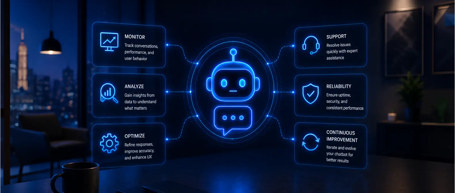Chatbot Monitoring, Optimization, and Support