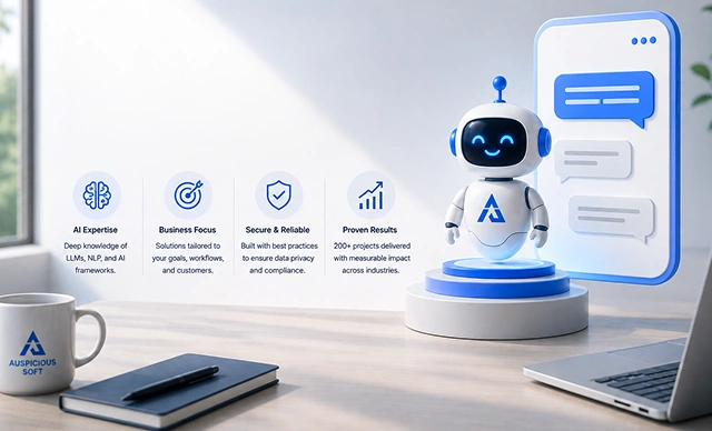 Why Auspicious Soft for AI Chatbot Development