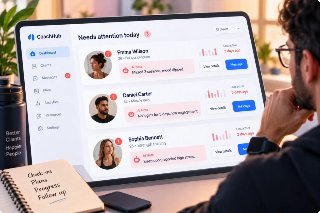 How To Build Hybrid Coaching Software That Sticks